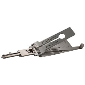 לישי מקורי לרכבי ניסאן/אינפינטי/סובארו /original lishi tool 2 in 1 pick - nsn11(ign/dr/bt)