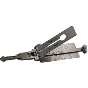 לישי מקורי לרכבי שברולט/גי.מ.סי/האמר/איסוזו/סובארו-original lishi tool 2 in 1 pick TOY43R(dr/bt)