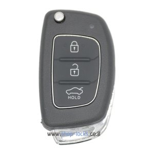 מארז לשלט לרכבי יונדאי 3 לחצנים - Hyundai 3 button remote case