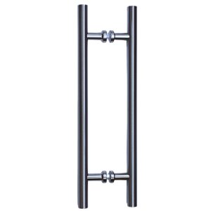 double sided stainless steel handle