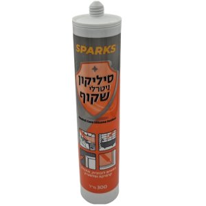 דבק סיליקון שקוף