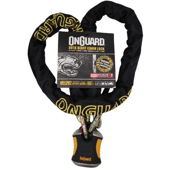 מנעול שרשרת OnGuard Beast 8018
