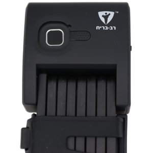 מנעול חוליות עם טביעת אצבע