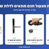 איזה מנעול חכם מתאים לדלת שלי? מנעולים חכמים לדלת פלדה, עץ, אלומיניום וזכוכית