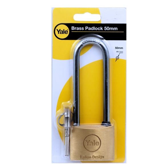 מנעול פליז מידה 50 דגם ג